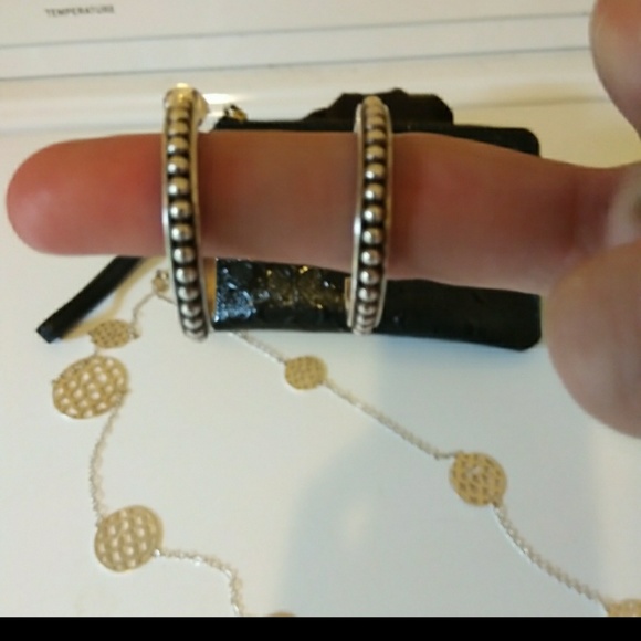 SOLD !♥️Coach hoop earrings Authentic! - Picture 6 of 6